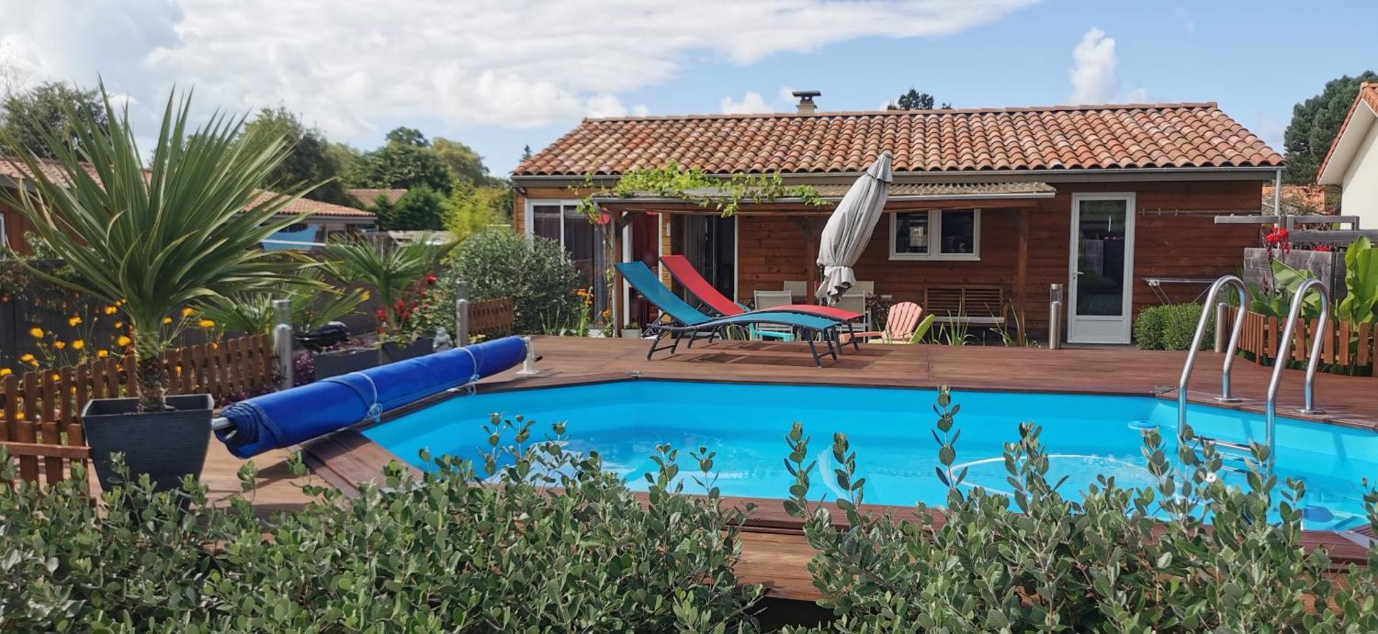 Maison & Piscine Prives,Plages Ocean Et Lac A 10 Kms Linxe Esterno foto